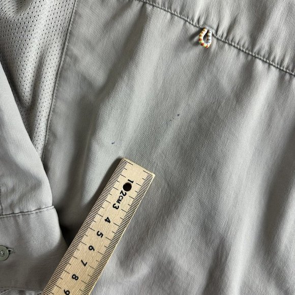 Under Armour Men Shirt Size XL Brown Tide Chaser 2.0 Long Sleeve Button UP - Picture 7 of 12